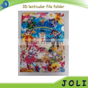3D Lenticular PP Plastic L Shape File Folder thumbnail-3