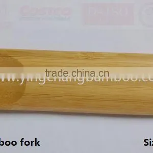 Bamboo Knife and Fork for Ice Cream thumbnail-1