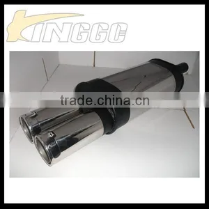 BestSelling Titanium Car Exhaust Pipe With Double Exhaust Pipes thumbnail-1