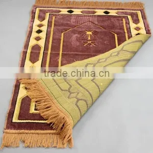 Hot Sale New Design Unique MashaAllah Travelling Islamic Muslim Prayer Mat thumbnail-6