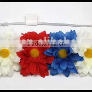 2015 Hot Sale 6 PK Flowers Girl's Headband thumbnail-1