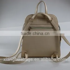 2015 Fashion Girls School Bag pu Satchel Bag Leather Backpack thumbnail-3
