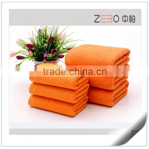 Hotel SPA or Home Used Cotton Plain Woven Face Towel Colorful Hotel Towel thumbnail-1
