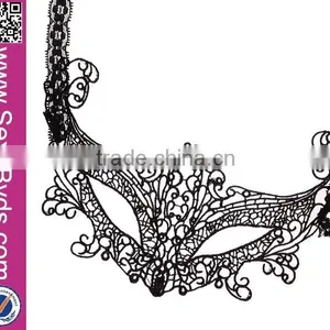 Wholesale New Fashion Lace Halloween Party Mask thumbnail-3
