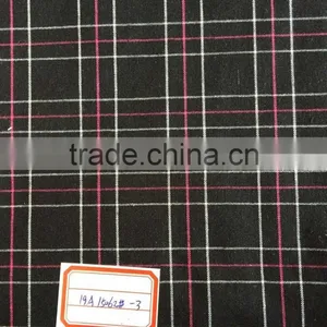Woven Fabric 100% Cotton Plaid Children School Uniform Fabric thumbnail-1