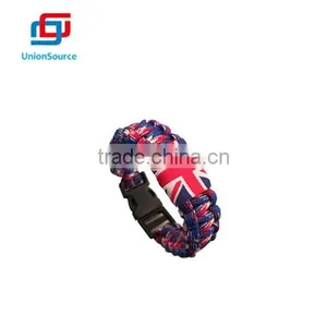 Popular Paracord Bracelet Survival Bracelet Charm Paracord Bracelet With Logo&steel Buckle Supplier's Choice thumbnail-3