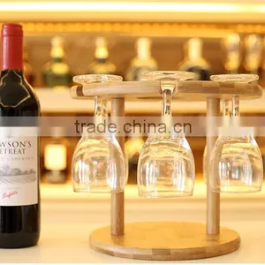 Bamboo Wine Glass Rack thumbnail-1