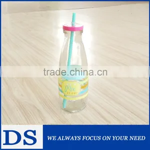 Glass Beverage & Juice & Milk Bottle With Color Printing thumbnail-2