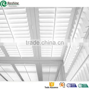 Solid Poly Window Shutters Plantation PVC Shutters Quality Choice thumbnail-6