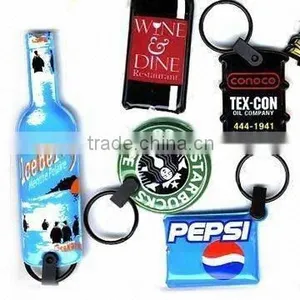 Promotional Items Custom Soft PVC LED Keychain thumbnail-1