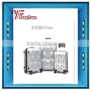 2015 China Supplier Colrful Abs Travel Trolley Luggage/colourful Travel Set/20'' 24'' 28'' Sets/360 Degree Four Double Wheels thumbnail-1