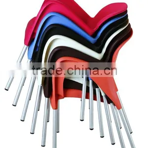 Fashionable PP Stackable Outdoor Living Room Plastic Chair thumbnail-6