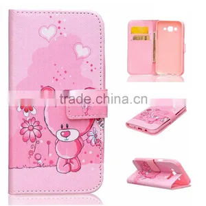 Fashion Lovely Color Printing Leather Wallet Case Cover For Samsung Galaxy J5 thumbnail-3