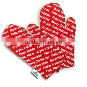 Customized Gloves Design Printing Kitchen Oven Mitt Wholesale thumbnail-4