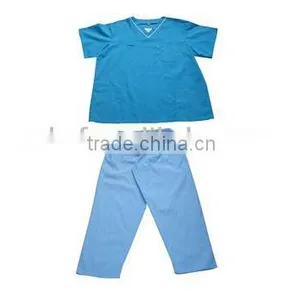 Nurse Uniform/bule Nurse Uniform Dress thumbnail-1