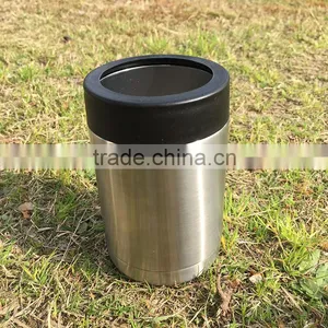Top Quality Double Wall Stainless Steel 12oz Can Cooler thumbnail-3