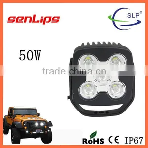50W SQ LED Work Light Voltage 12/24V Spot Flood Beam Led Worklight for Offroad Suv Cars thumbnail-1