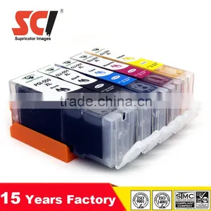 PGI-550 XL BK CLI-551 XL K/C/M/Y/GY Ink Cartridge With Chip PGI-550 CLI-551 PGI-250 CLI-251 PGI-650 CLI-651 thumbnail-1