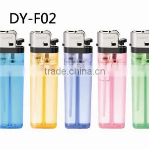 The Most Hotselling Plastic Transparent Disposable Flint Gas Lighter thumbnail-1