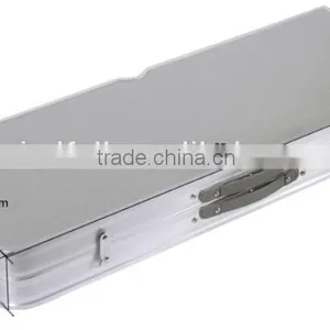 Wholesale Dispaly Dinner Aluminum Adjustable Folding Outdoor Table Set thumbnail-5