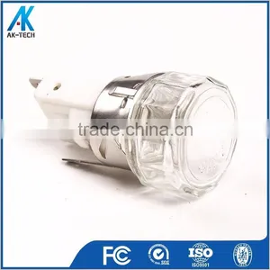 T300 Small White Lamp Base Porcelain Oven Lampholder , Light Socket Type thumbnail-1