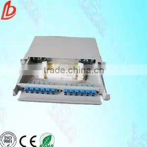 Rack-mount Drawer Type 19" Fiber Optic Patch Panel 12 Ports/24 Ports Optical Fiber Patch Panel thumbnail-3