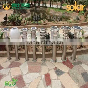 Stainless Steel Solar Garden Light Built-in Sensor thumbnail-1