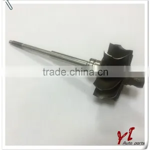 TB02 Turbine Wheel Turbo Shaft and Wheels Fit Turbo 466073-0007, 466073-0008 466083-0006, 466083-0007 thumbnail-1