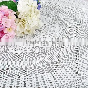 CROCHET PVC TABLECLOTH-ZT-762 RD90CM thumbnail-6