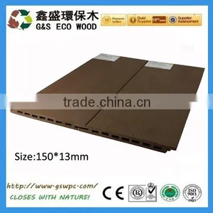 Newteck G&S 2015 New Design ! Water Resistant Wood Plastic Composite Wpc Wall Panel/wpc Wall Cladding thumbnail-4