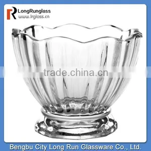 LongRun 2015 New Recommend 230g Pumpkin Shaped Bowl Dessert Glass Bowl Factory Supply thumbnail-1