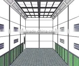 JFgood Price Paint Oven Booth Portable Wide Space Painting Baking ( CE Certification 2 Years Warranty Time) thumbnail-1