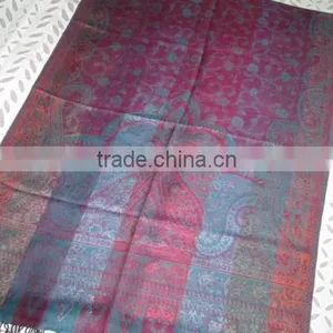 SILK & WOOL STOLE thumbnail-4