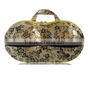 Cheap Wholesale Travel Bra and Underwear Storage Box Case Bra and Panty Bag thumbnail-2