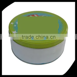 Green Round Tin Box/packaging Tin Box thumbnail-1
