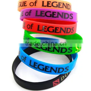 2016 Hot Selling Wholesale Cheap Custom Silicone Bracelet thumbnail-1