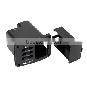 Acoustic Guitar Bass Treble Tone and Volume Control EQ Equalizer Preamp Piezo Pickup Tuner Amplifier With Active Line 6.35MM Plu thumbnail-3