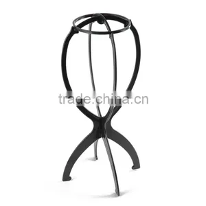 Factory Price Multi Colors Wig Display Stand, Cheap Plastic Wig Stand thumbnail-4