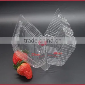 BOPS Eco-Friendly Disposable Plastic Food Packaging Box for Fresh Sushi Cake,etc. thumbnail-3