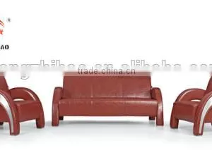 Green Leather Fancy Sectional Sofa Sets 131 G-319 thumbnail-3