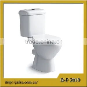3019 Sanitary Ware Ceramic Bathroom Toilet Bowl Accessories Set Dual Toilet Seats thumbnail-1