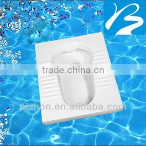 Squat Toilet Ceramic WC Squatting Pan thumbnail-1