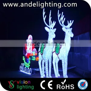 Outdoor Winter Motif Sculpture Light Led Snowman Light thumbnail-5