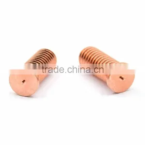 Small Diameter Threaded Stand Metric CD Welding Stud thumbnail-1