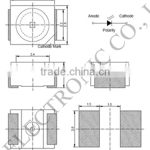 465-475nm 3528 Blue Smd Led thumbnail-2