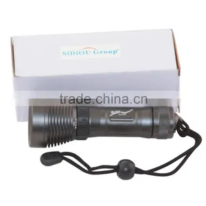 700 Lumens XML-T6 LED Diving Flashlight Aluminum Rotating Magnetic Switch Flashlight Torch thumbnail-6