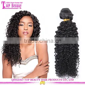 Wholesale Virgin Indian Hair Vendor Human Hair Weave Curly Bundles Unprocessed Raw Indian Temple Curly Hair thumbnail-1