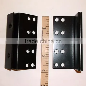 Furniture Hardware - Headboard or Footboard Post Bed Rail Receiver Brackets thumbnail-1