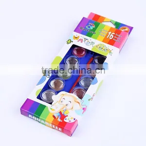 16 Solid Watercolor Paint CAKE Portable Perfect Outdoor Painting Pigment Kids Gift Art Supplies thumbnail-5