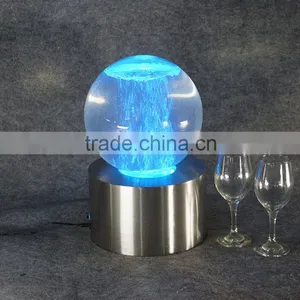 LED Decoration for Desk Top With Amazing Color Changing Bubbles Sphere thumbnail-4